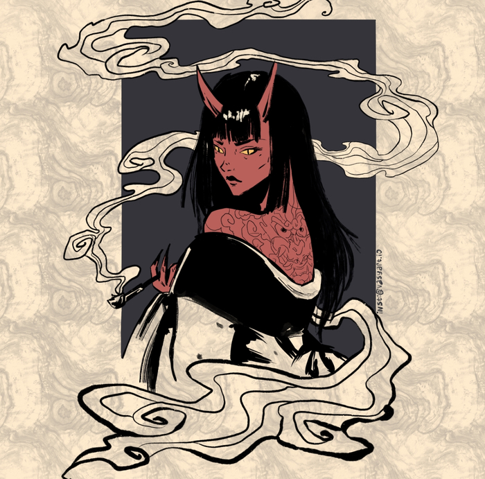 Sad demon