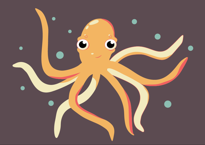 Добродушный осьминожка-Гриша