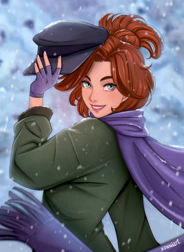 Иллюстрация "Анастасия"