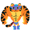 Бодибилдер тигр