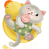 котик на море 