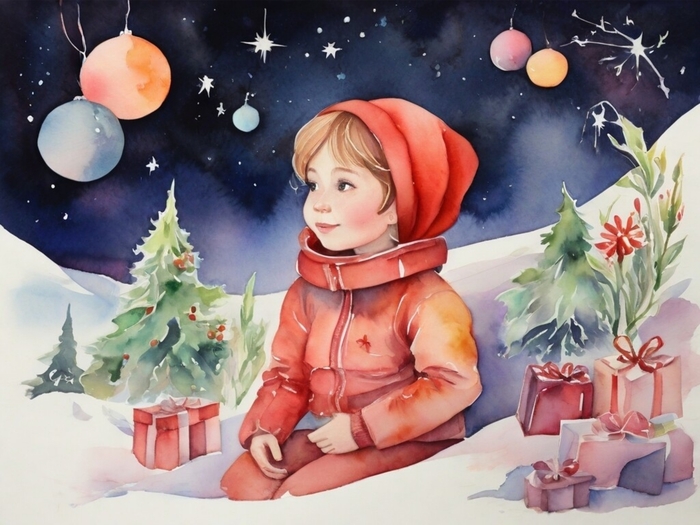 Новогодняя открытка