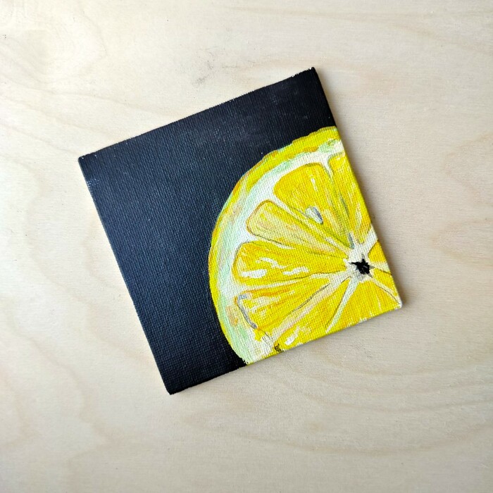 Миниатюра "Лимончик" 10х10см