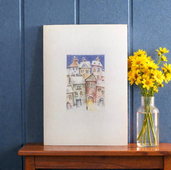 Старый уличный фонарь