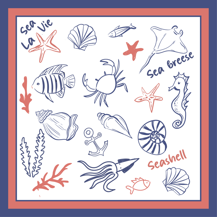 Векторная иллюстрация для печати на текстиле и аксуссуарах