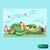 13 Иллюстрация из серии "Монстрик Тибуташка" (2)