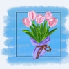 Букет тюльпанов. Tulip Bouquet