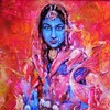 Vishnu as a girl