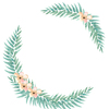 watercolor wreath