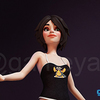 Эбби - 3D Girl Cartoon от GameYan 3D Анимационная Студия