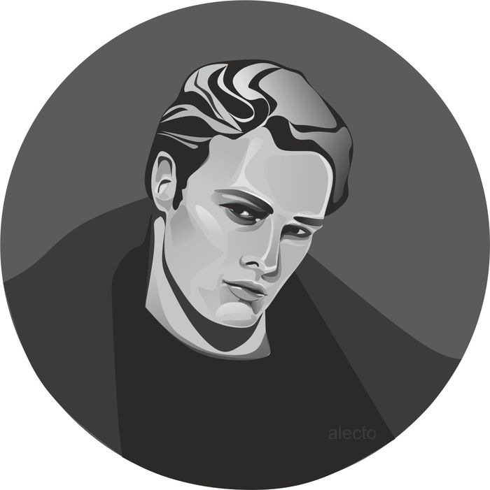 Портрет ч/б на заказ