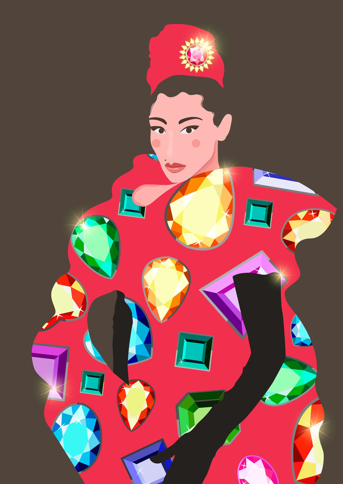 Делаю fashion иллюстрации