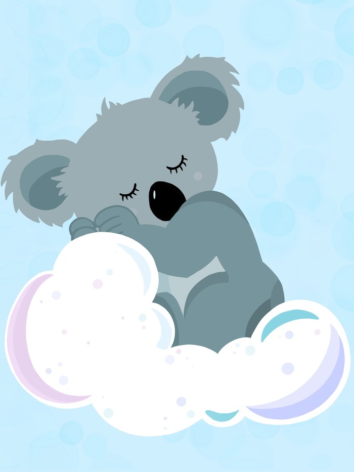 Спящая коала 