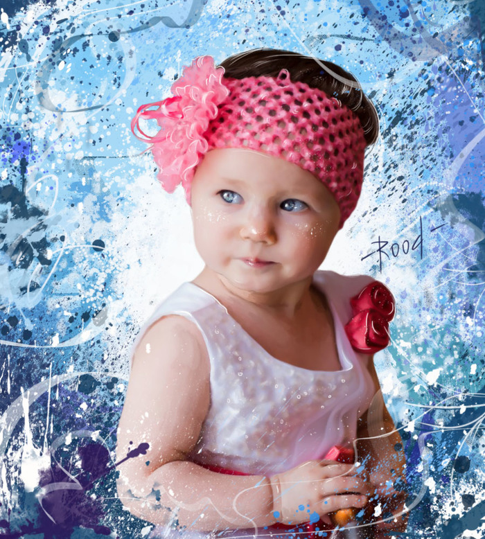 Детский портрет 