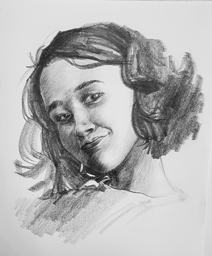 Портрет карандашом