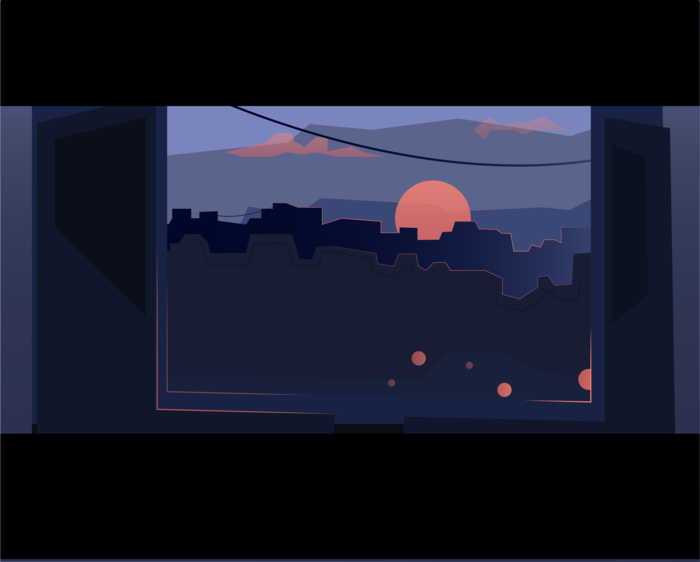 А вот и вечер тут нагрянул...