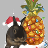 Christmas bunny