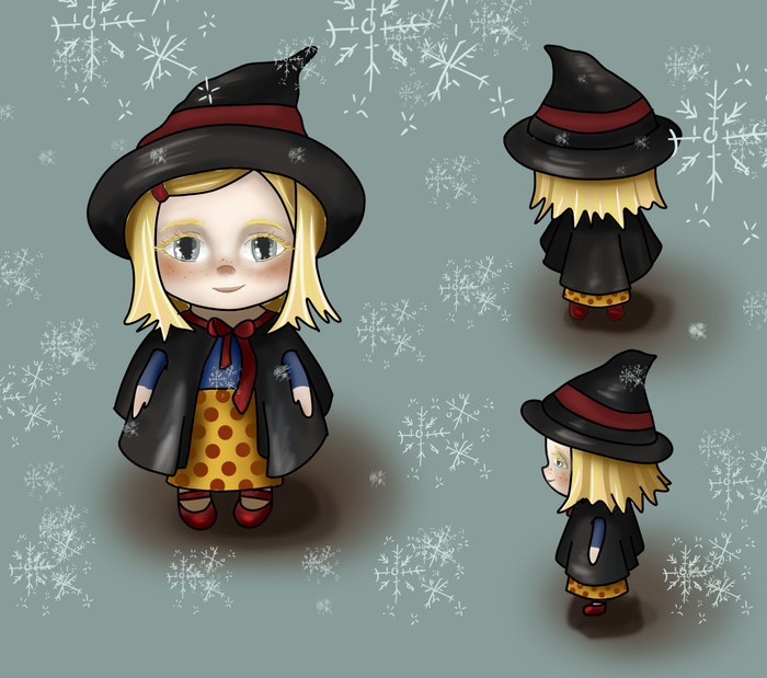 Девочка ведьмочка