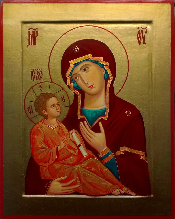 Икона Божией Матери Одигитрия.