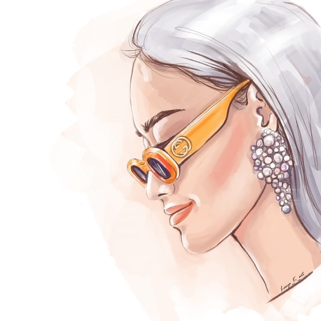 Портрет в фэшн стиле