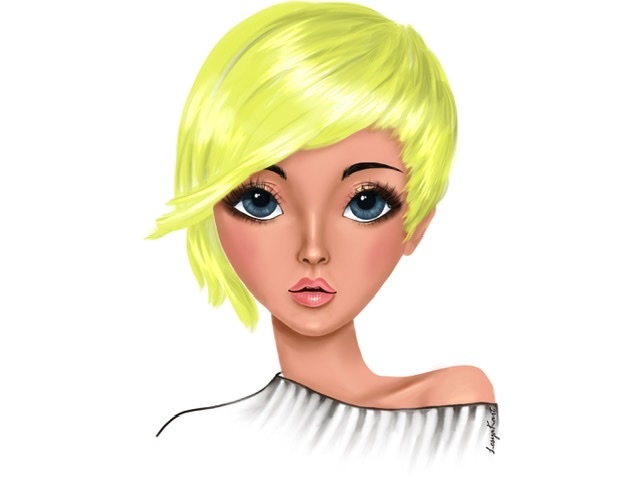 Портрет в мультяшном стиле