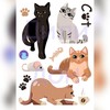 Наклейки "Котики "