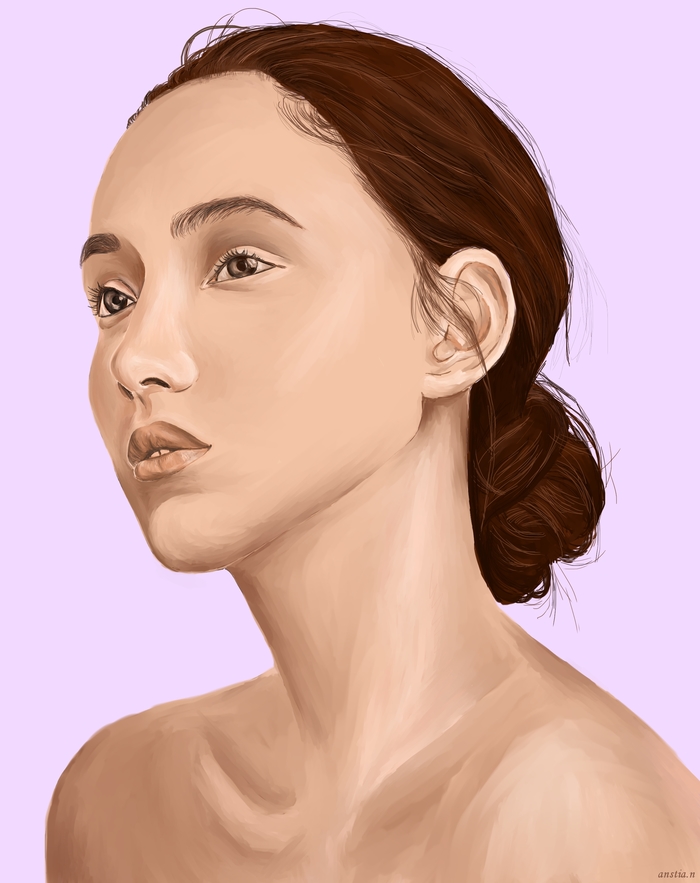 Цифровой портрет по фото