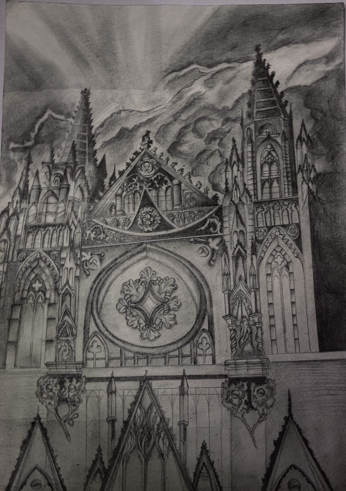 готический замок