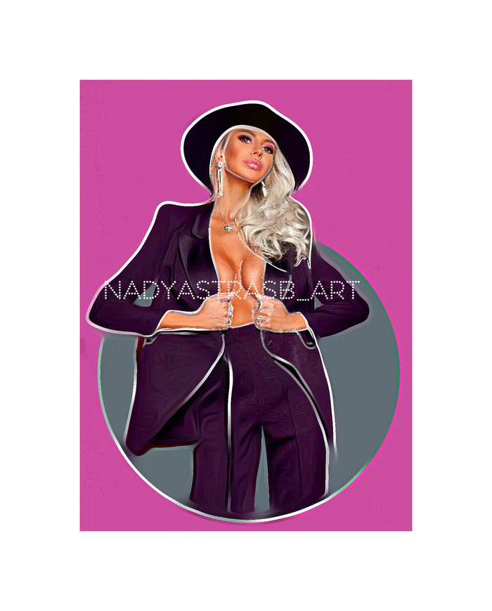 Девушка в смокинге 