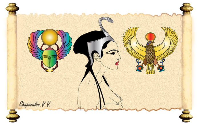 Моника Беллуччи в роли Клеопатры 