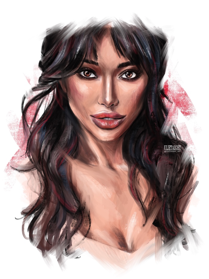 Цифровой портрет на заказ по фото