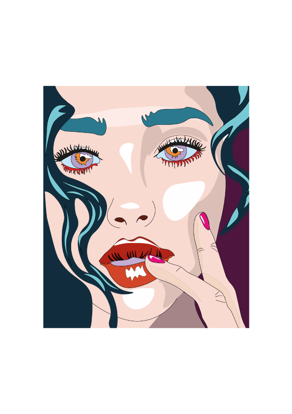 Девушка в неоне 