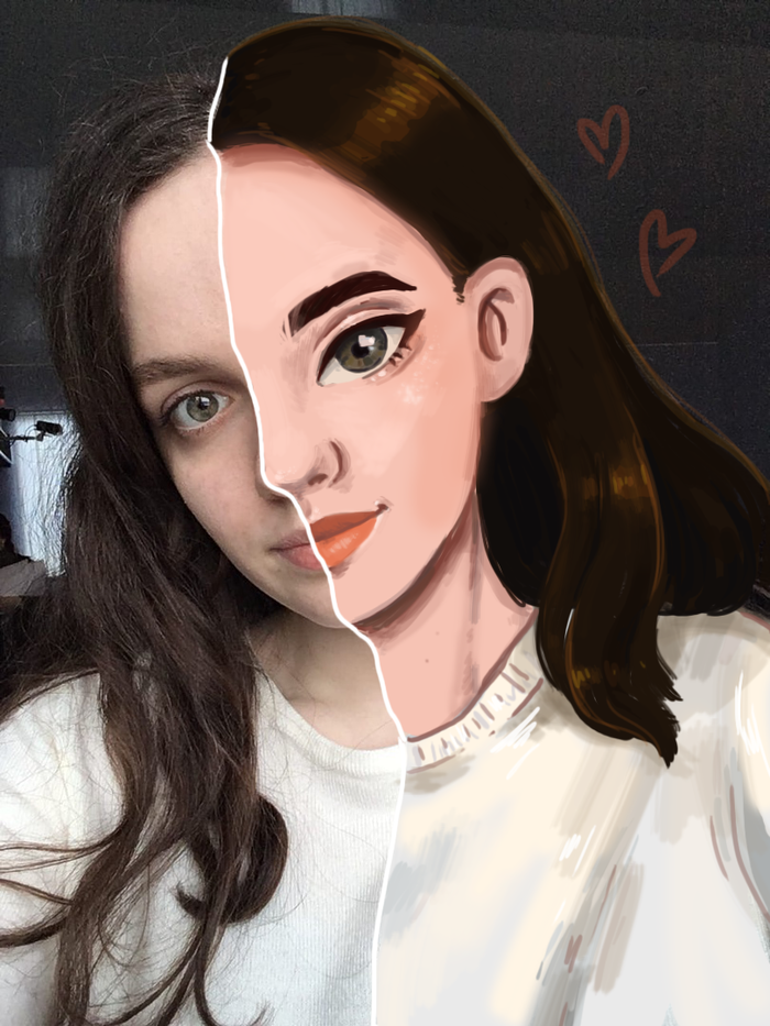 Стилизованный портрет