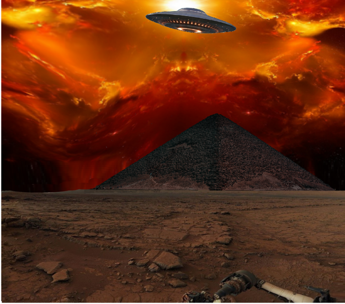 марс ночью впечатляет больше.