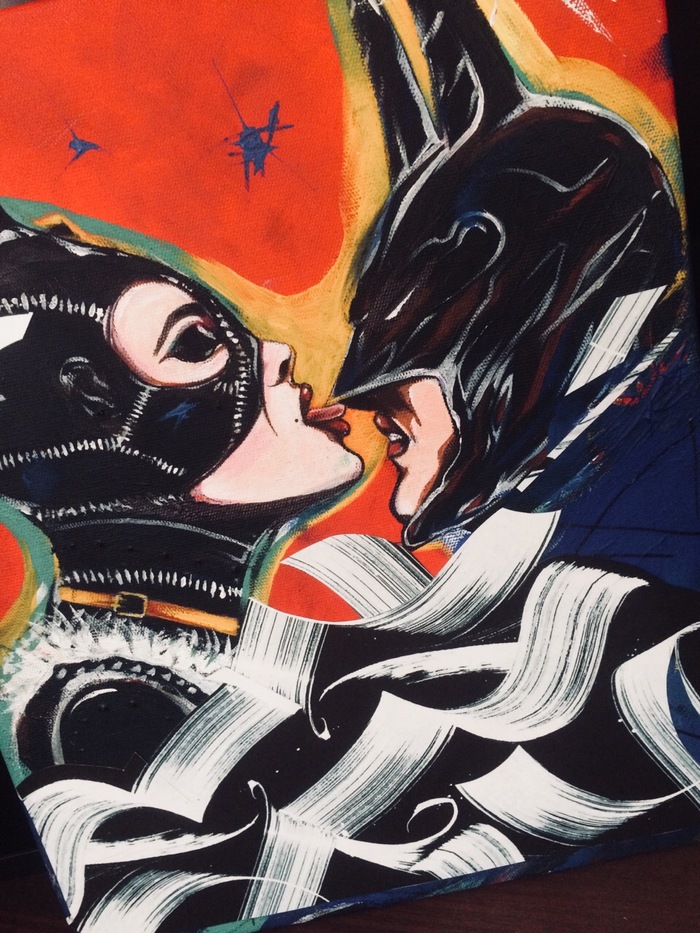 бетмен и кошка