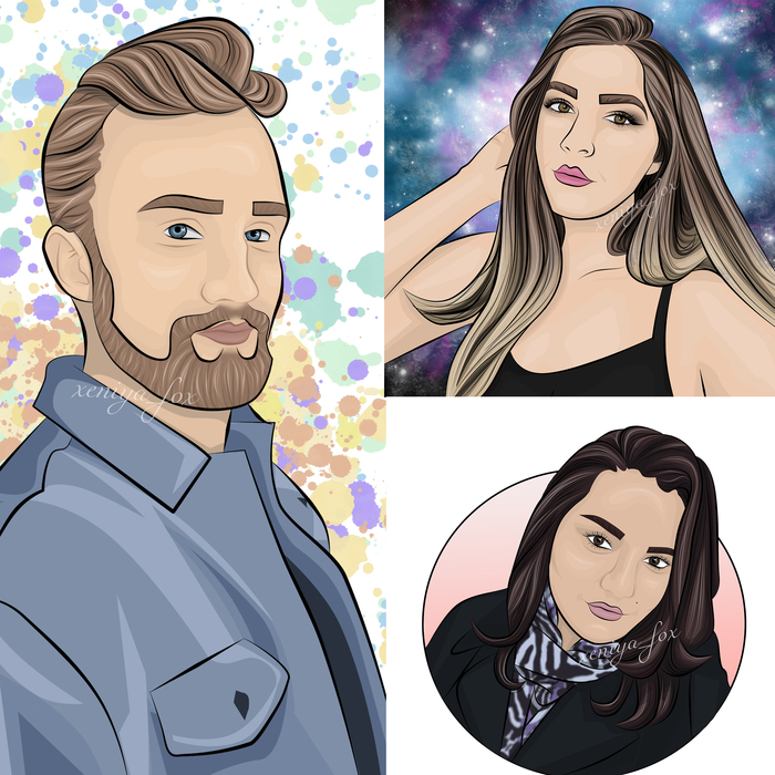 портрет по фото