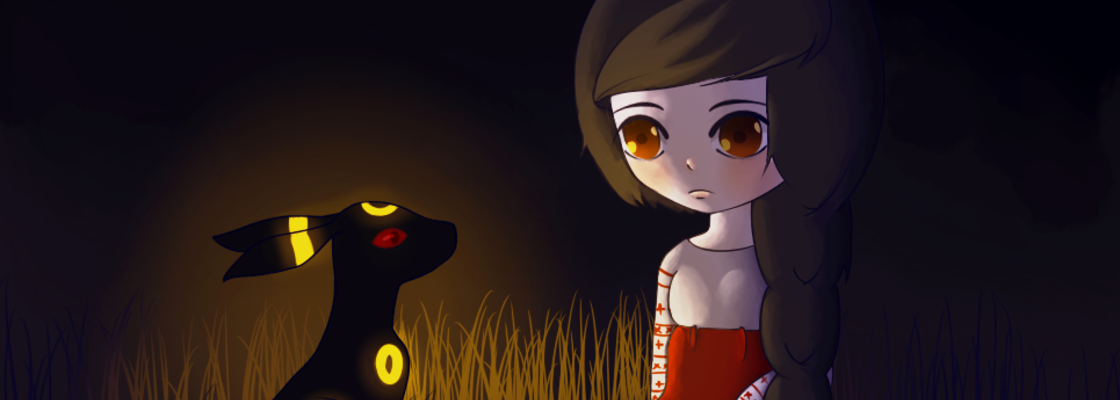 Main girl and umbreon by summerbunny7 d9bfzvw