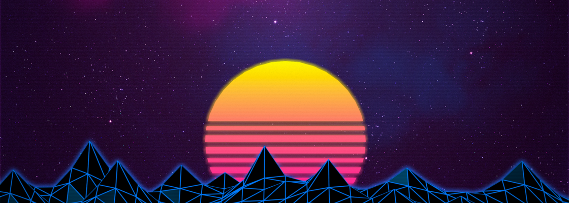 Main synthwave new retro wave neon digital art 1920x1080