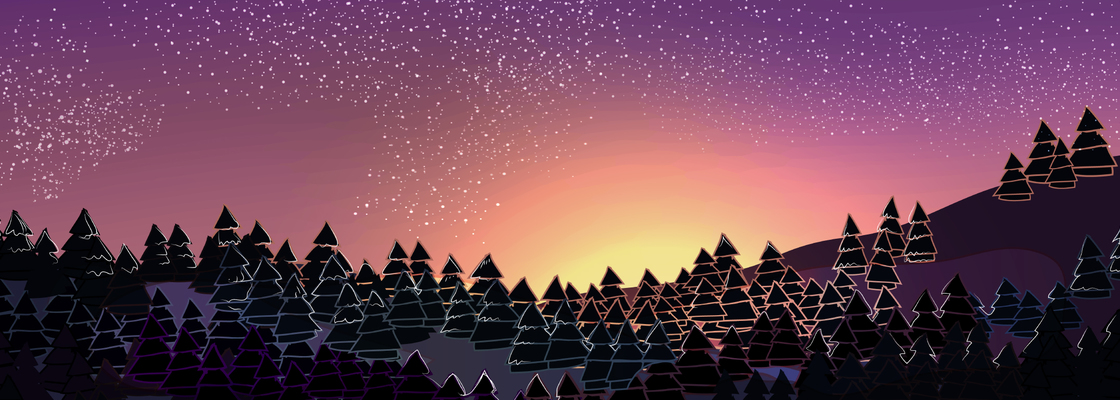 Main night sky vector3