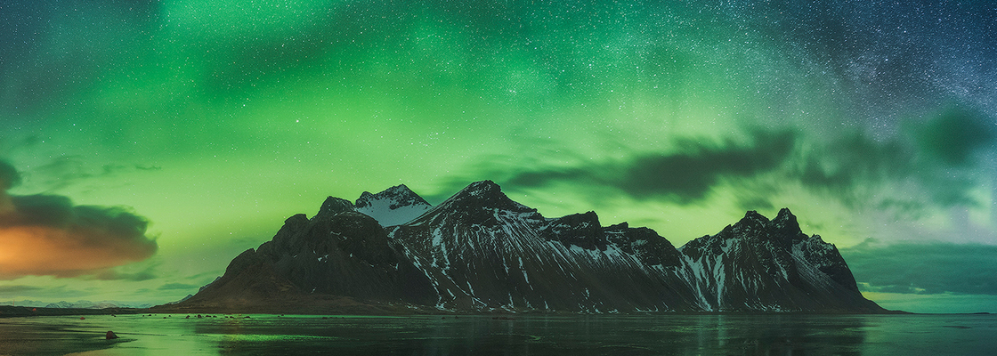 Main northern lights in iceland 1