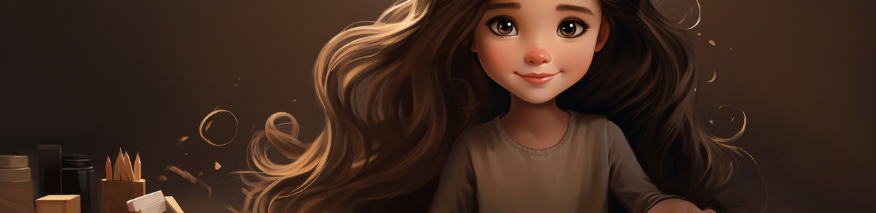 Main marina cute girl artist