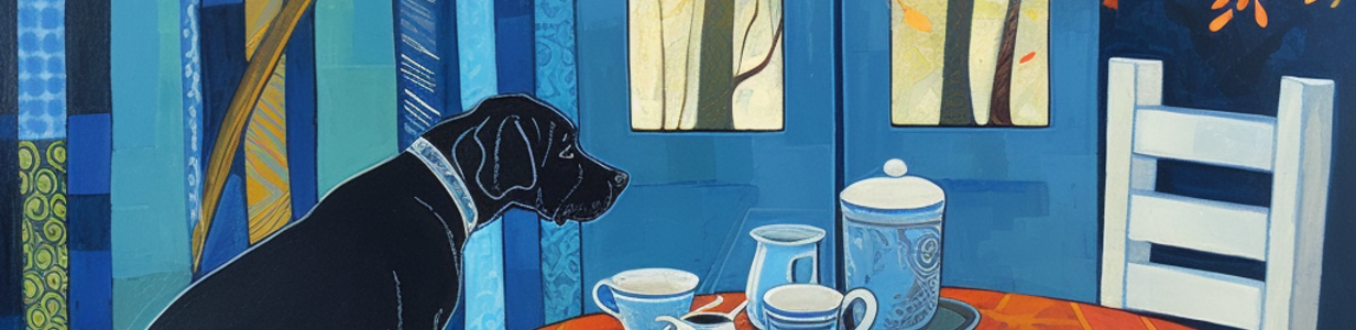 Main darsa arsa dogs sitting at the table in a soviet union style ki 560e6014 8671 4935 8376 c78f18e76164