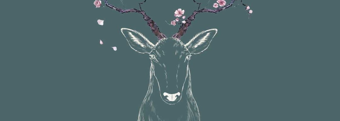 Main floral elements deer