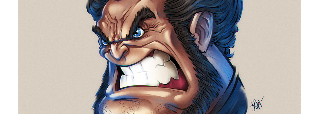 Main cartoon wolverine screen
