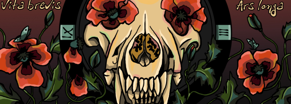 Main wolf skull